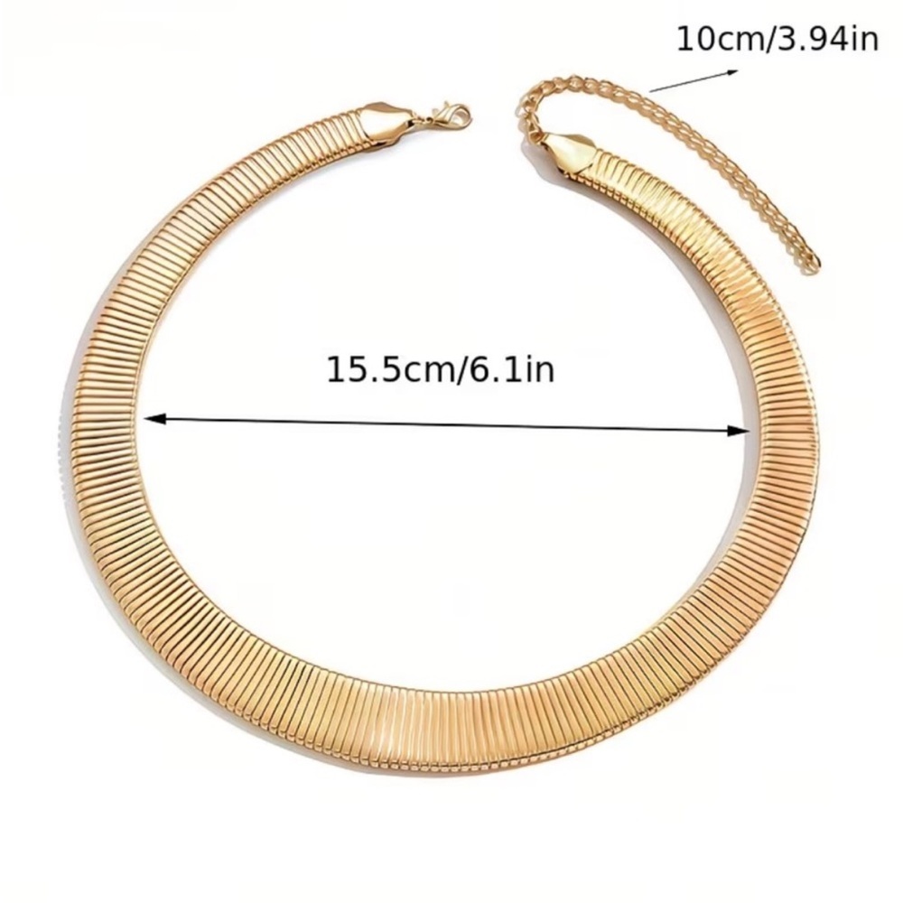 Gilded Aurelia Couture Collar Necklace - Picture 4 of 4